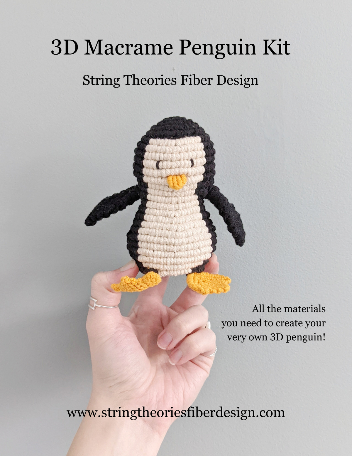Domestika Kit - Penguin Materials