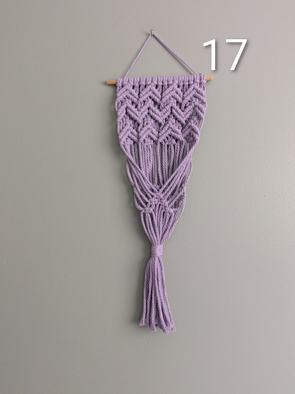 Macrame Basket Wall Plant Hangers