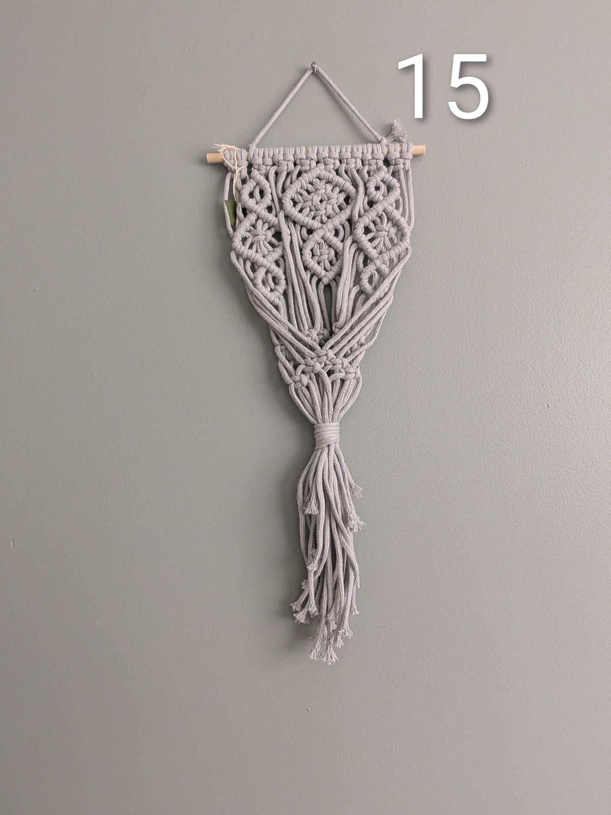 Macrame Basket Wall Plant Hangers