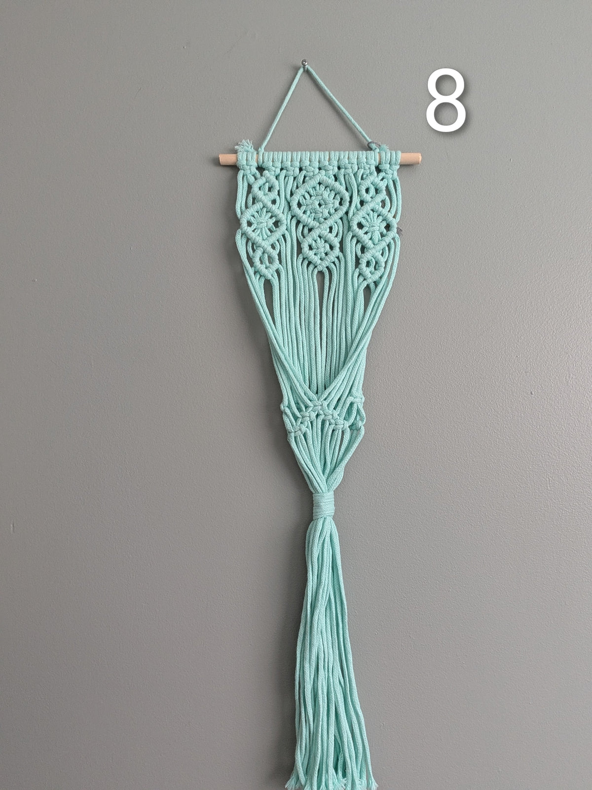 Macrame Basket Wall Plant Hangers