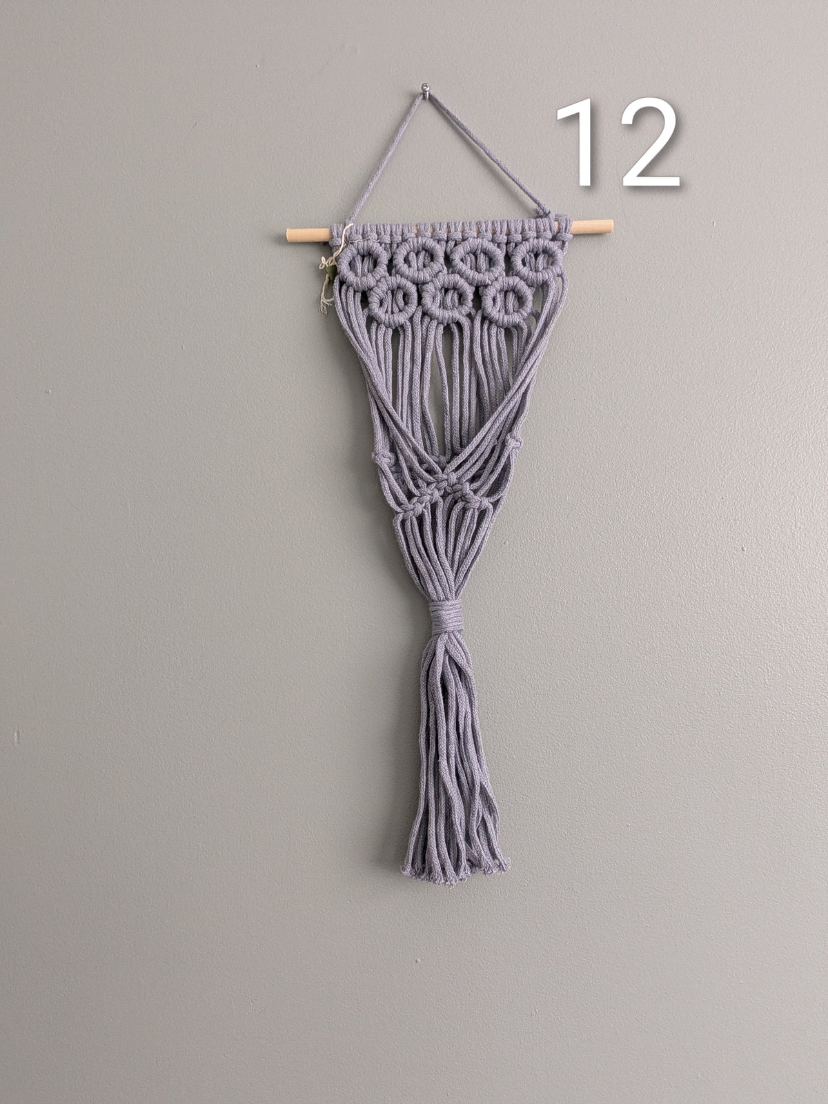 Macrame Basket Wall Plant Hangers