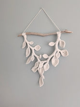 Load image into Gallery viewer, Macrame Leafy Sculpture Hanging - Natural
