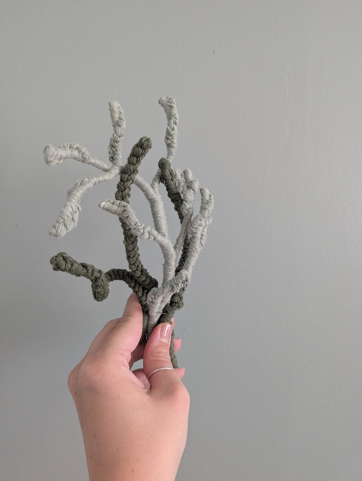 Macrame Bouquet Greenery Pattern / Kit