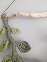 Load image into Gallery viewer, Macrame Leafy Sculpture Hanging
