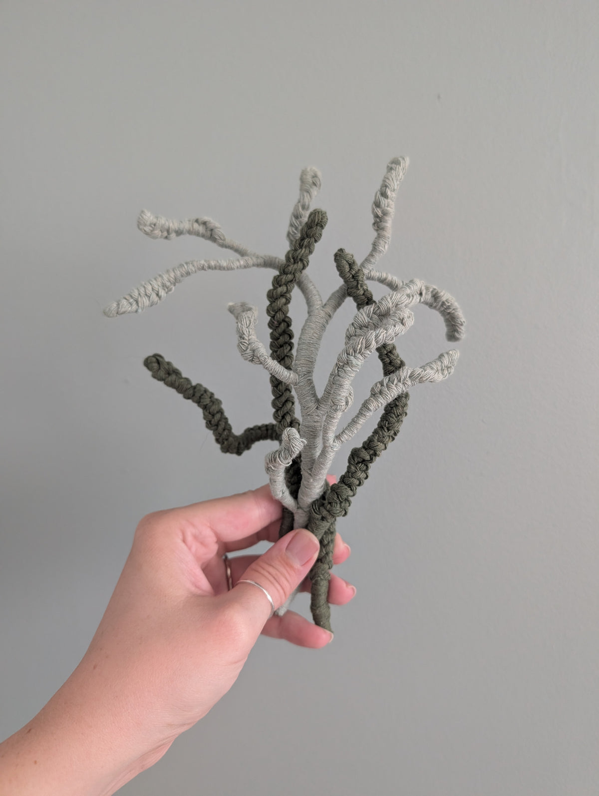 Macrame Bouquet Greenery Pattern / Kit