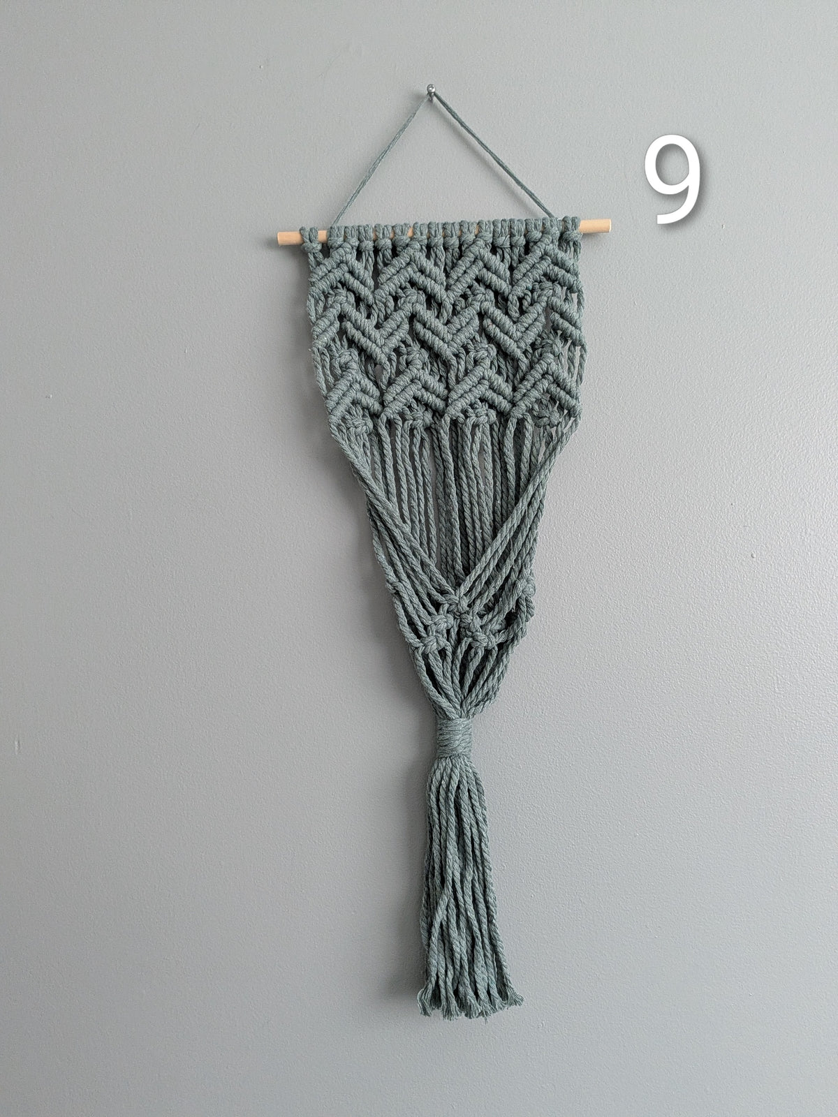 Macrame Basket Wall Plant Hangers