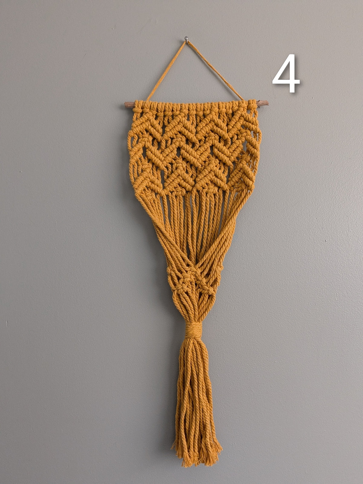 Macrame Basket Wall Plant Hangers