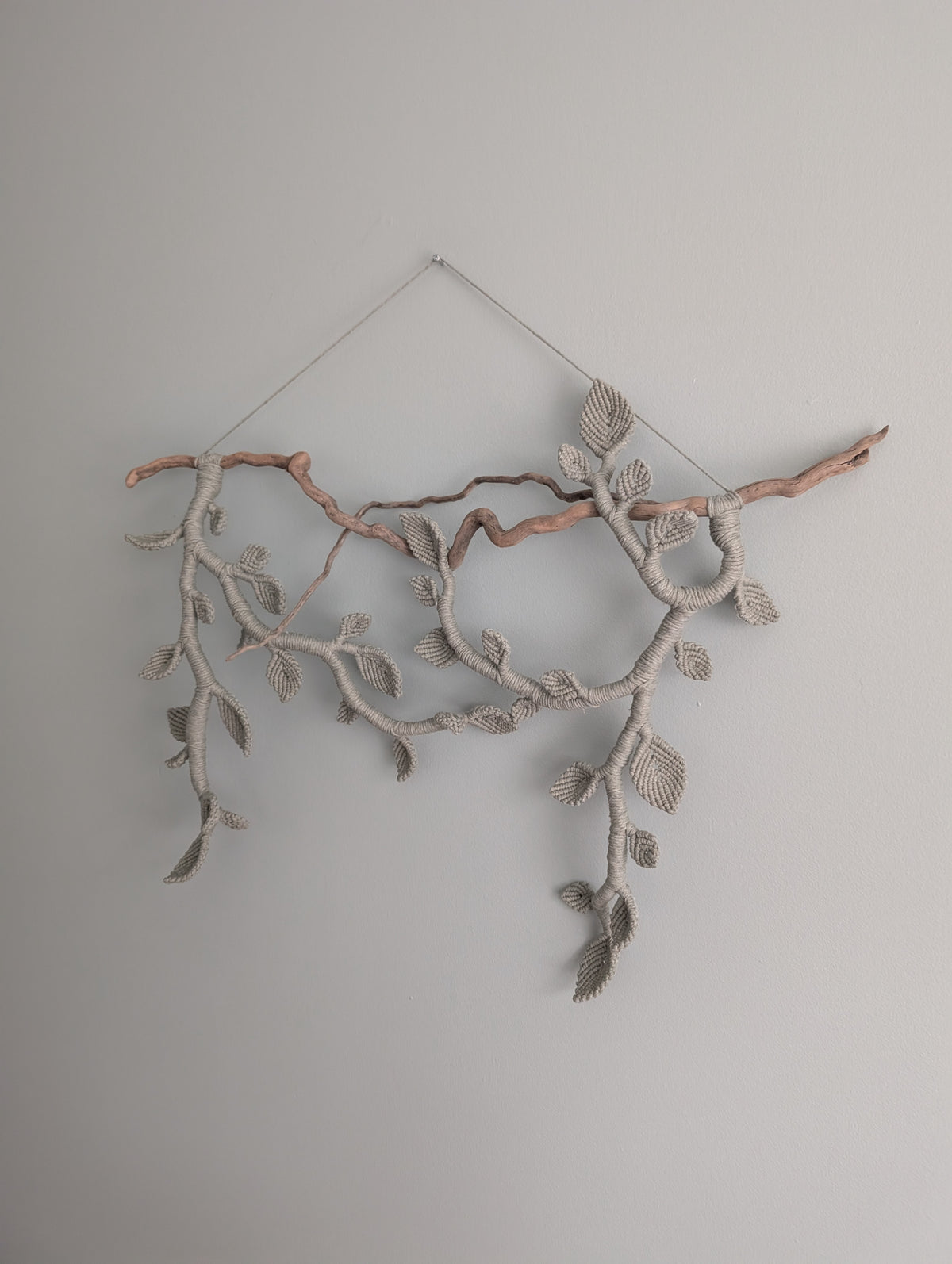 Sage Green Leaf & Vines Wall Tapestry