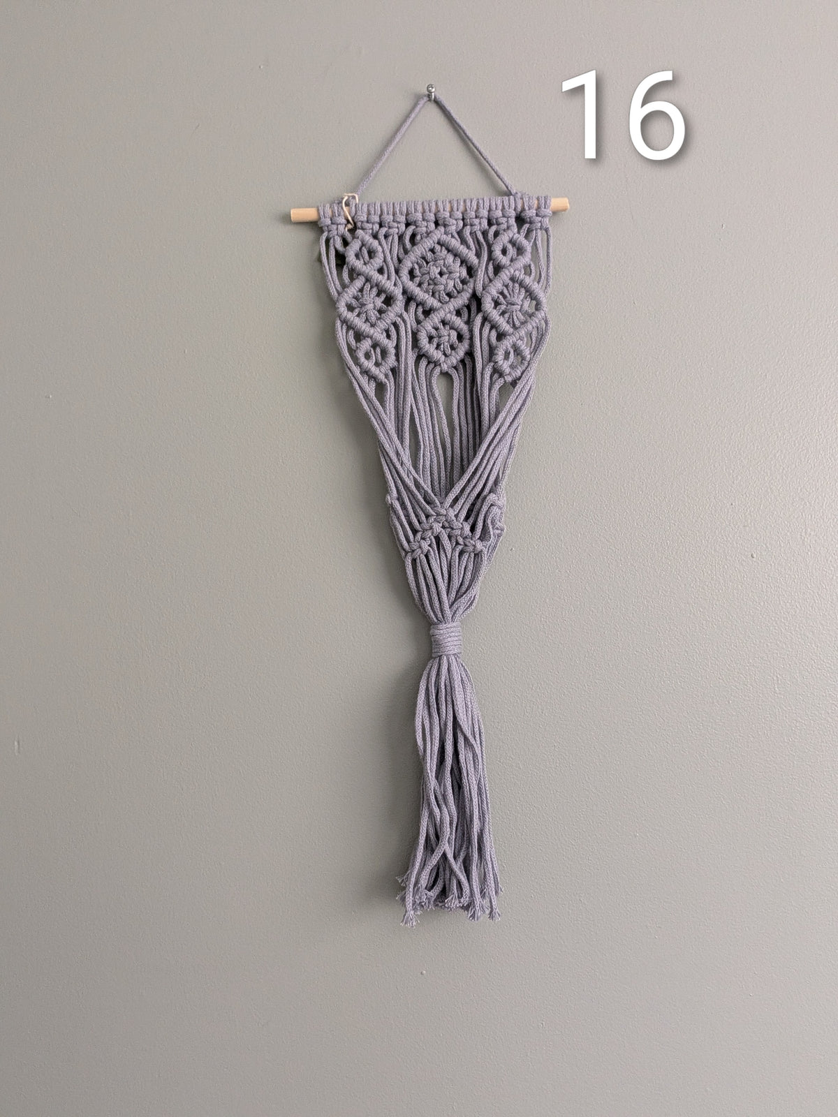 Macrame Basket Wall Plant Hangers