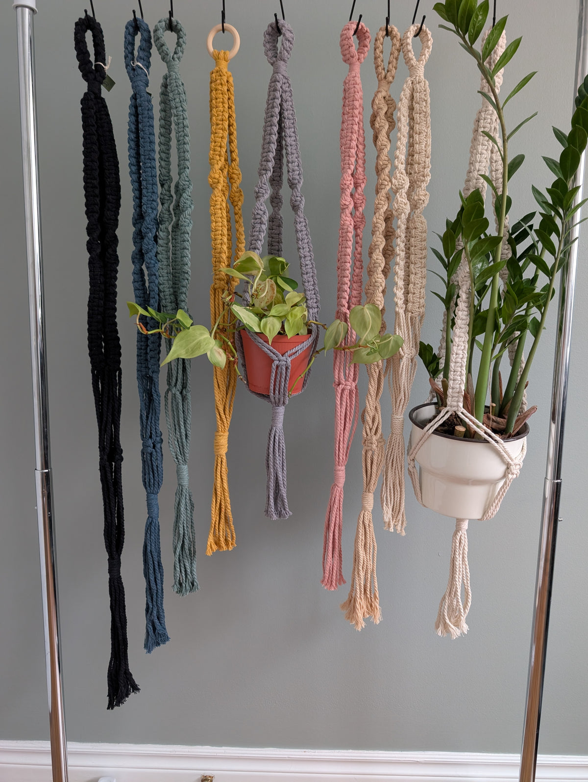 Macrame Ceiling Plant hanger