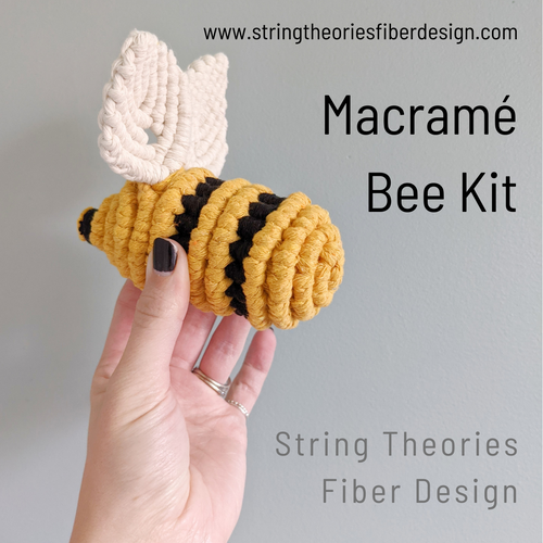 Macrame Kit Easy to Make Teether Macrame Kit Crafting Exquisite