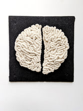 Load image into Gallery viewer, Macrame Brain String Theories Fiber Design
