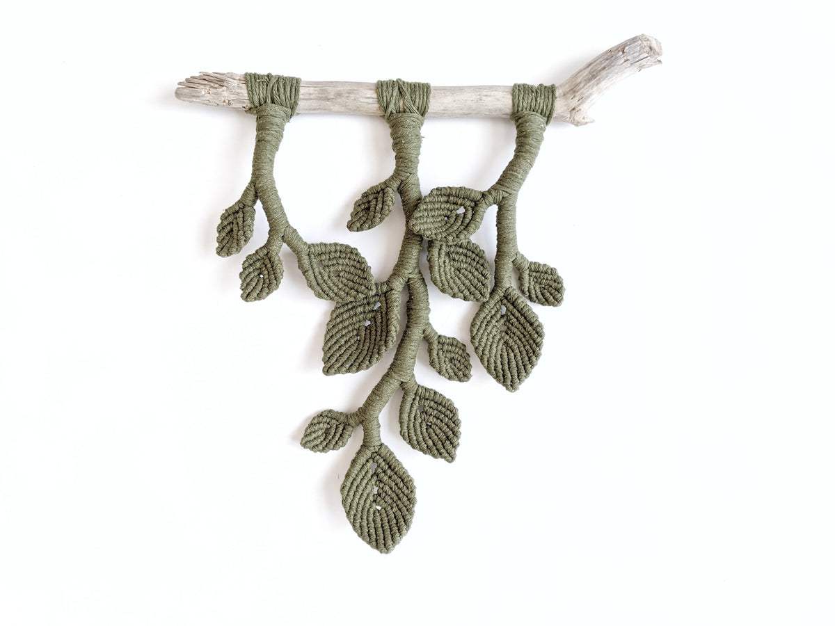 Macrame Leaf Hanging Kit
