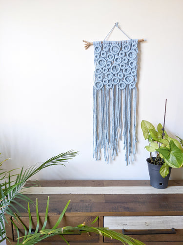 Macrame Bubbles Wall Hanging String Theories Fiber Design