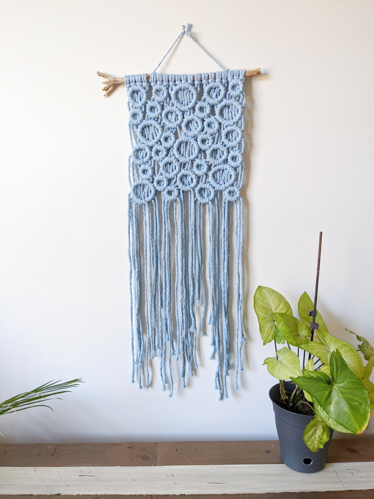 Macrame Bubbles Wall Hanging String Theories Fiber Design