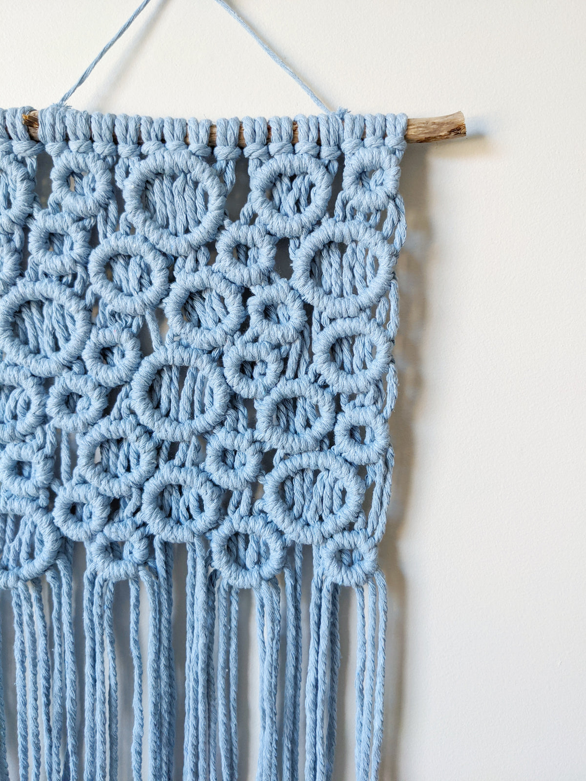 Macrame Bubbles Wall Hanging String Theories Fiber Design