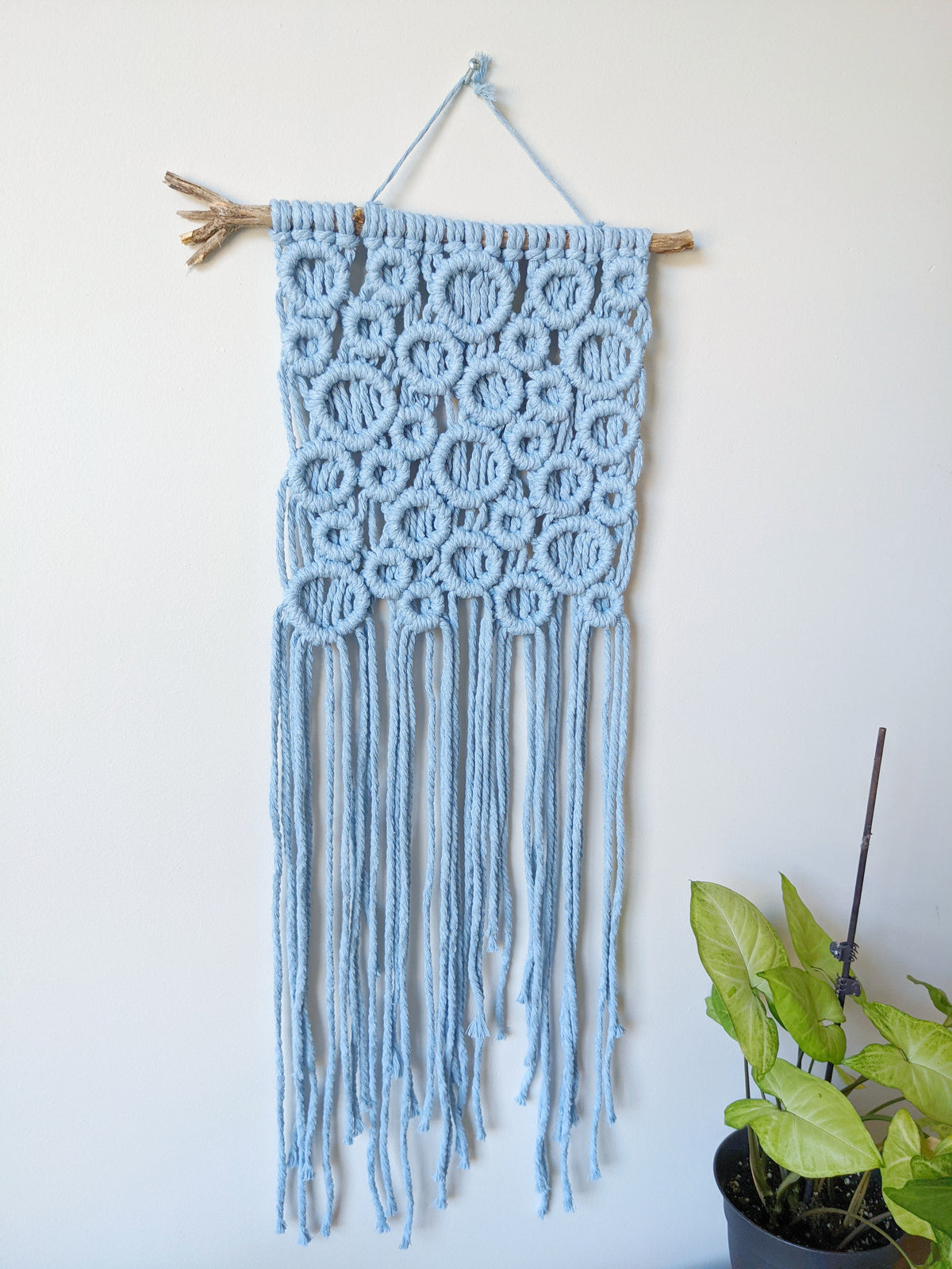 Macrame Bubbles Wall Hanging String Theories Fiber Design