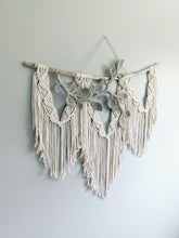 Load image into Gallery viewer, Macrame Wall Hanging with Vines String Theories Fiber Design
