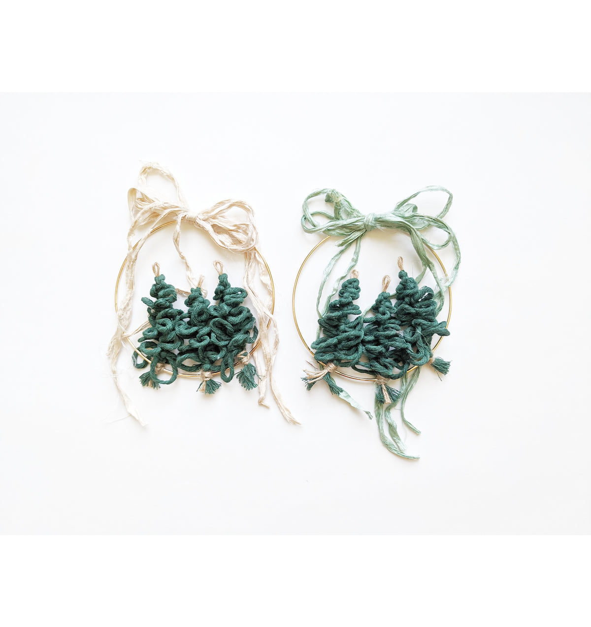 Macrame Tree Wreath String Theories Fiber Design
