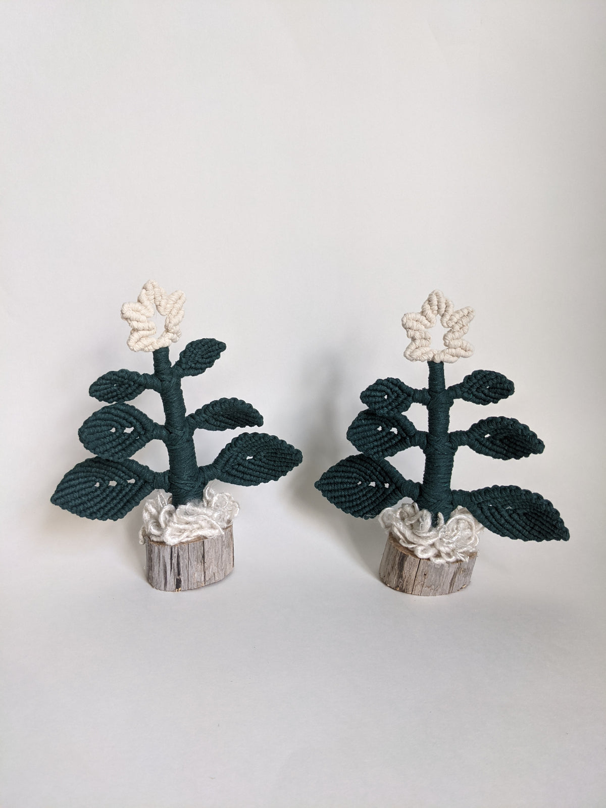 Modern Macrame Standing Christmas Tree