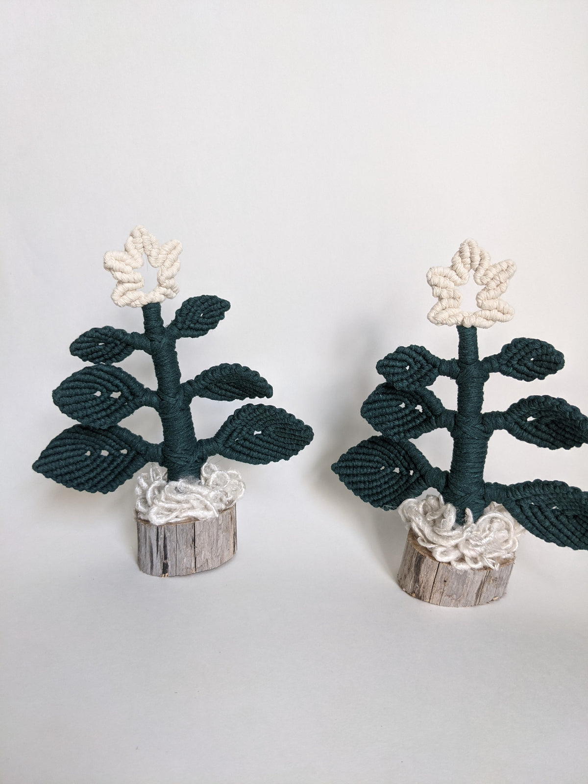 Modern Macrame Standing Christmas Tree