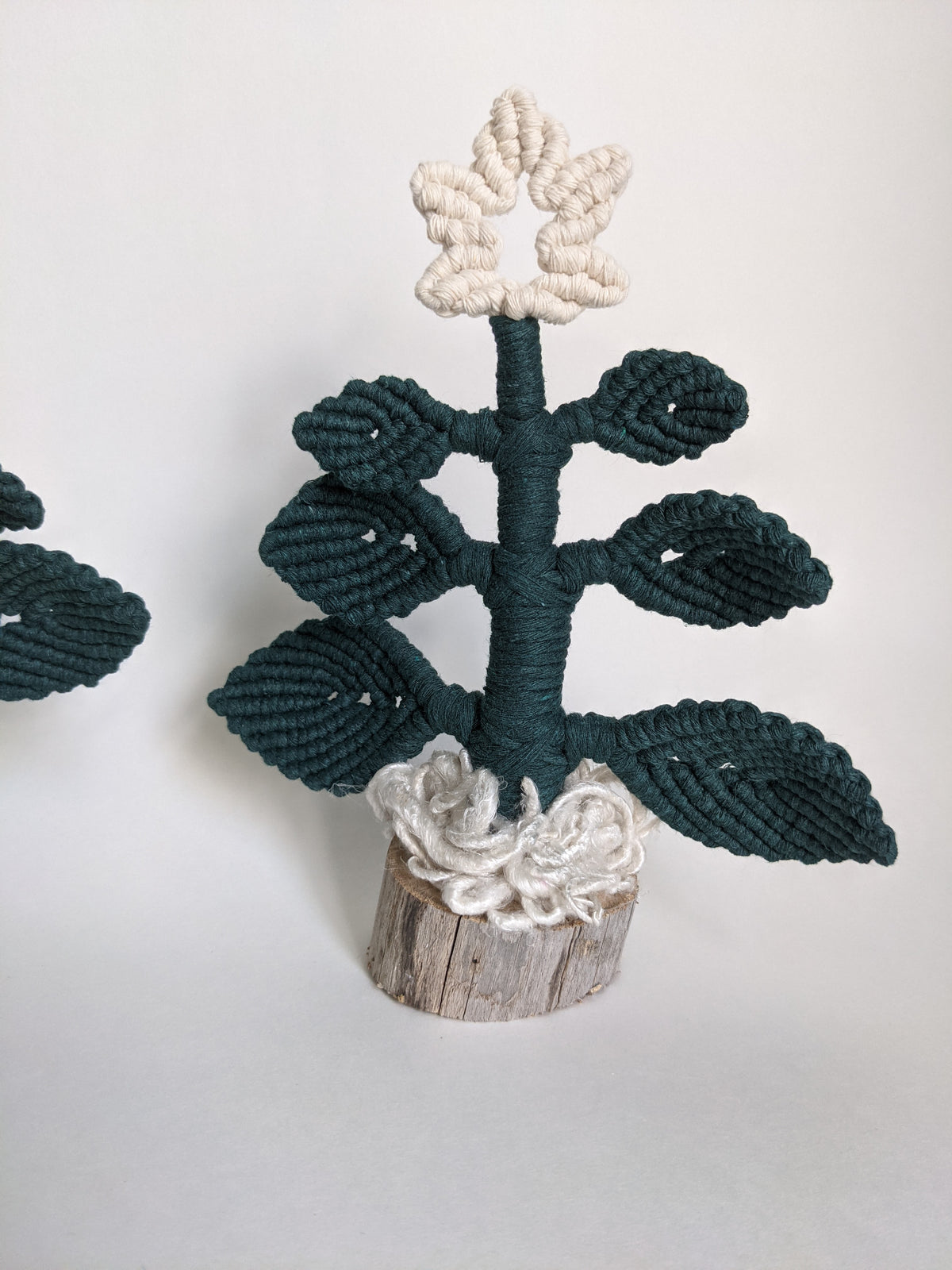 Modern Macrame Standing Christmas Tree
