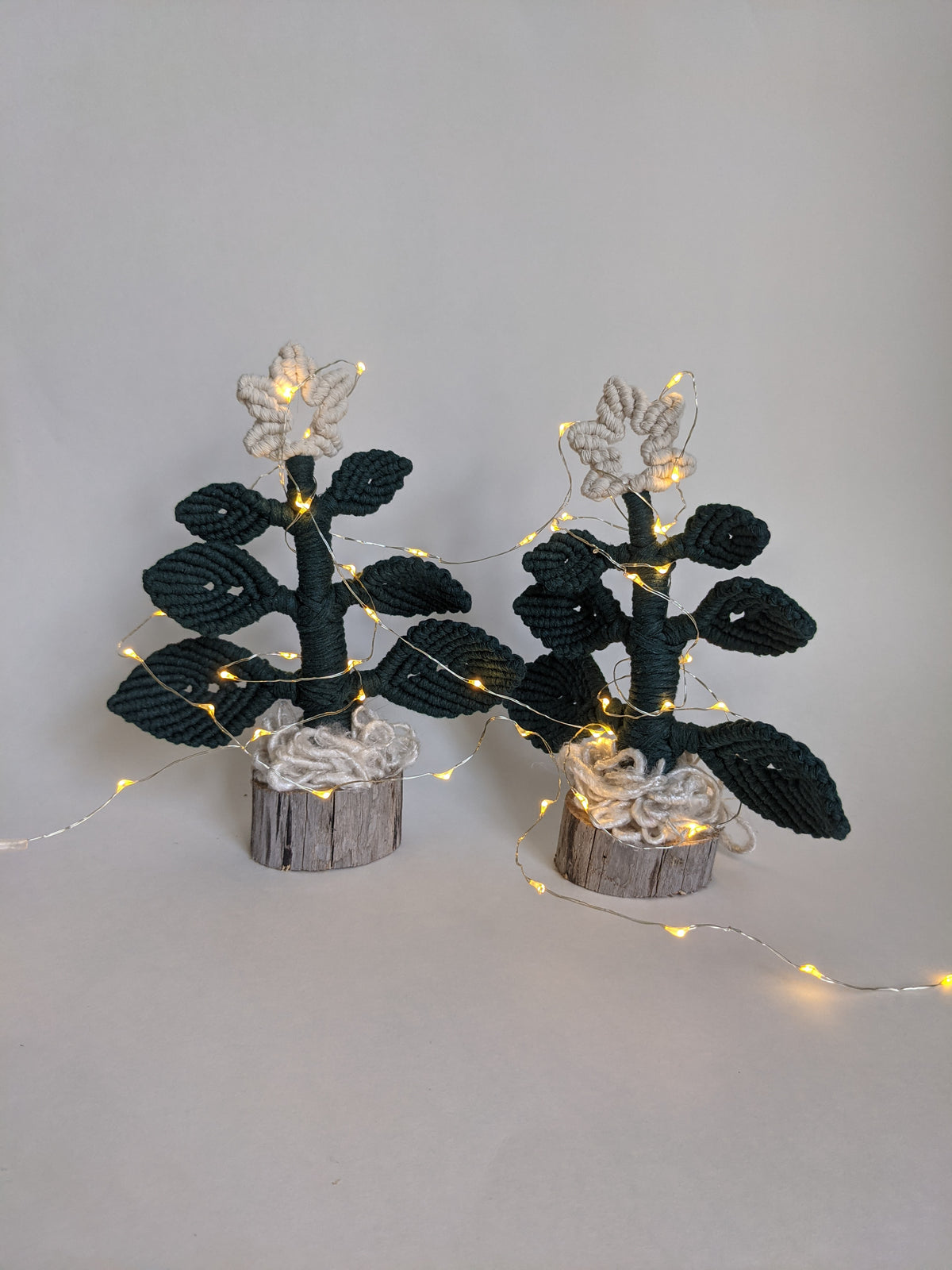Modern Macrame Standing Christmas Tree
