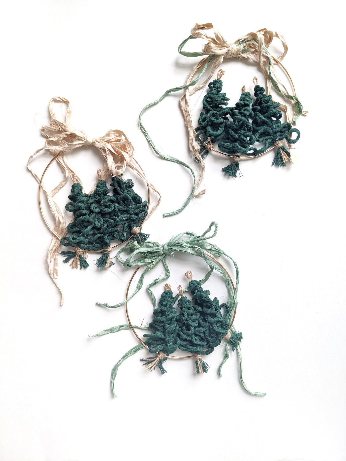 Macrame Tree Wreath String Theories Fiber Design