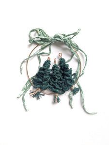 Macrame Tree Wreath String Theories Fiber Design