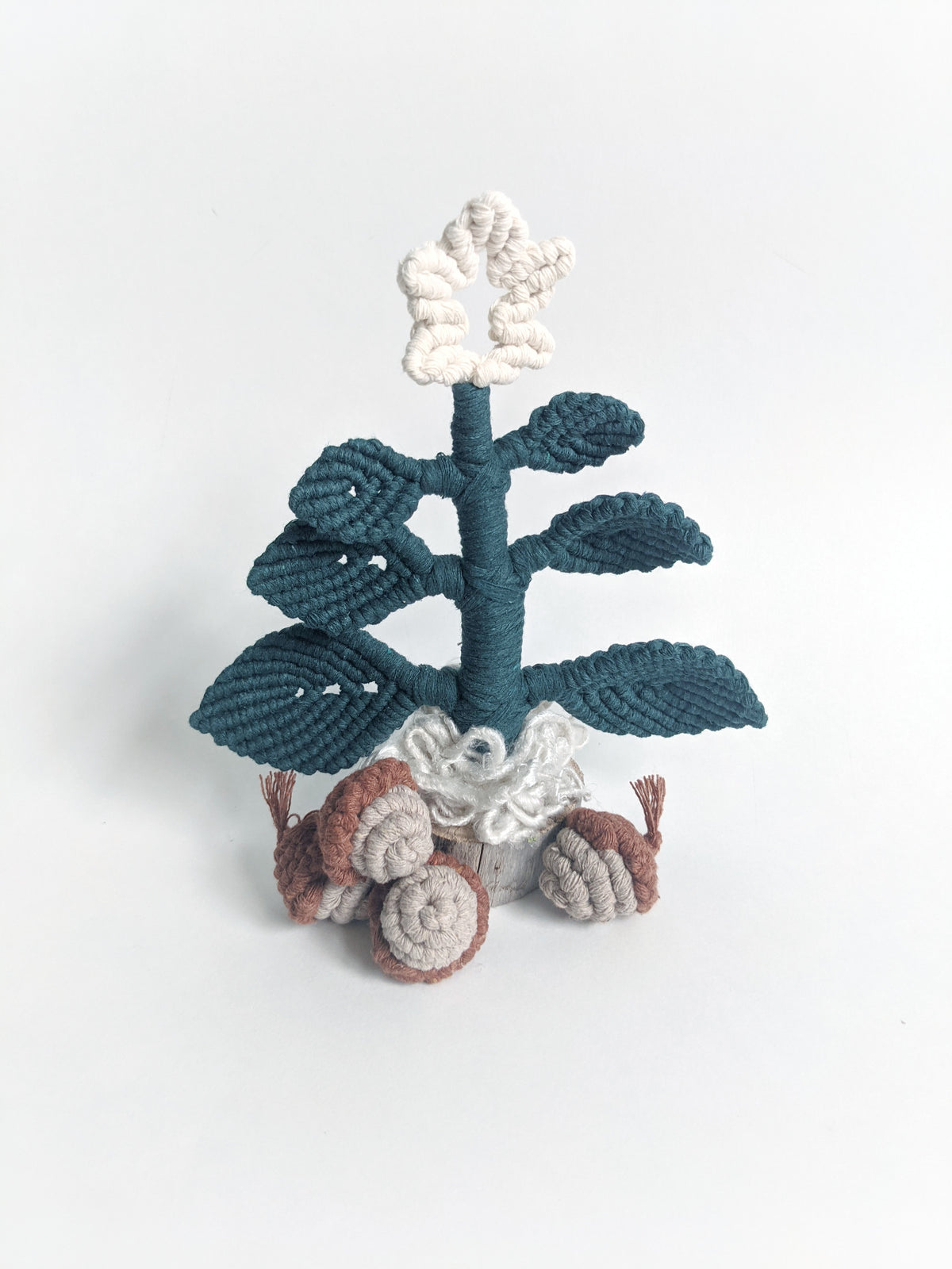 Modern Macrame Standing Christmas Tree