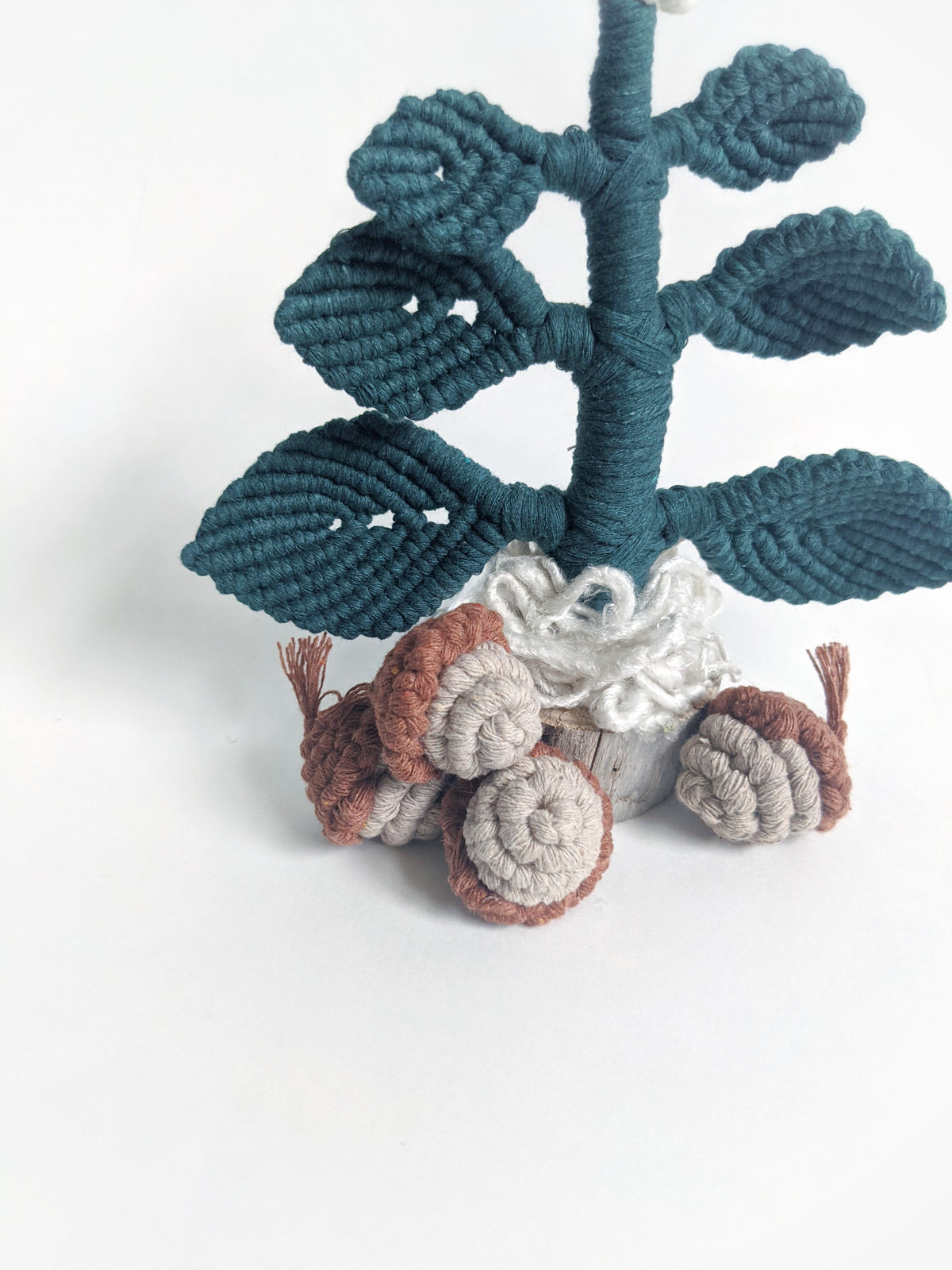 Modern Macrame Standing Christmas Tree