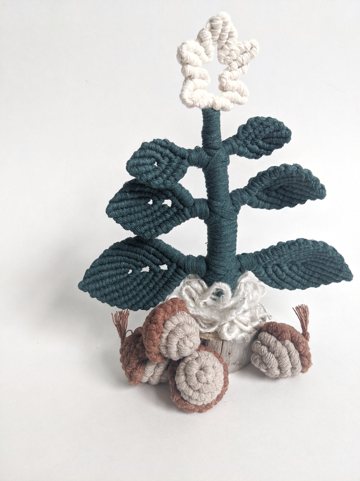 Modern Macrame Standing Christmas Tree