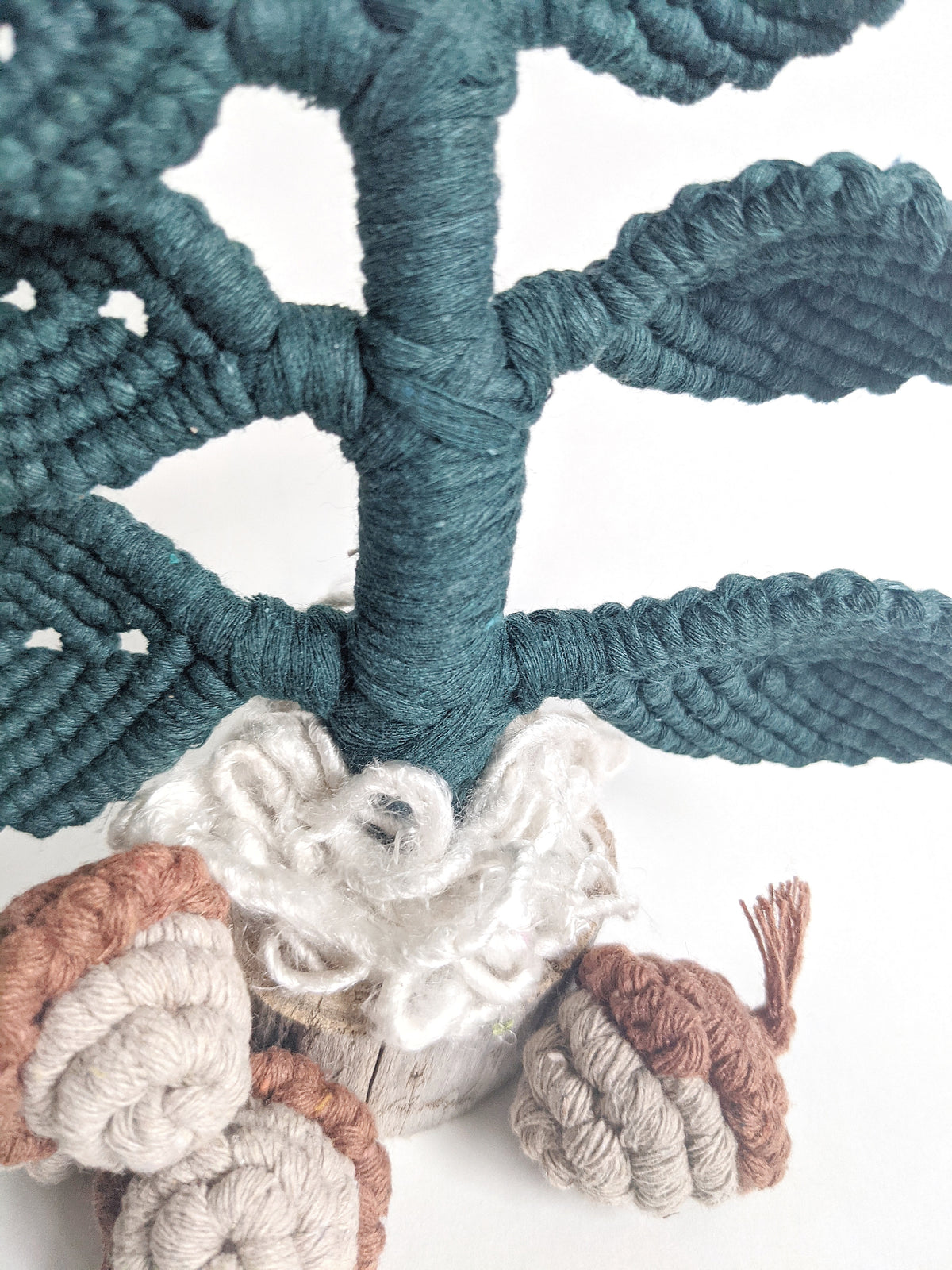 Modern Macrame Standing Christmas Tree