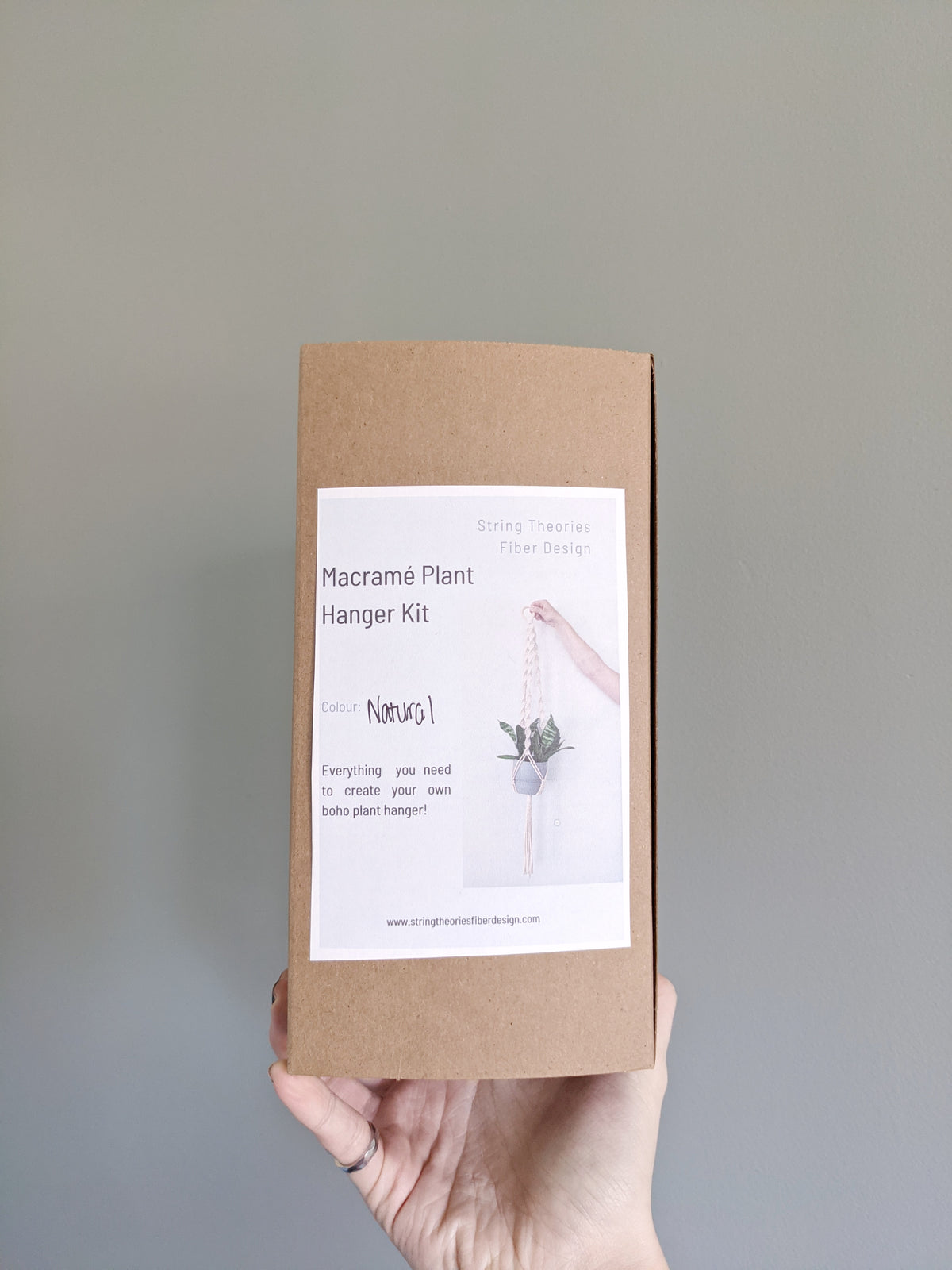 Macrame Plant Hanger Kit