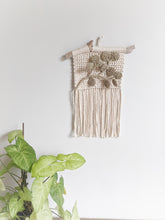 Load image into Gallery viewer, Macrame Eucalyptus Wall Hanging String Theories Fiber Design
