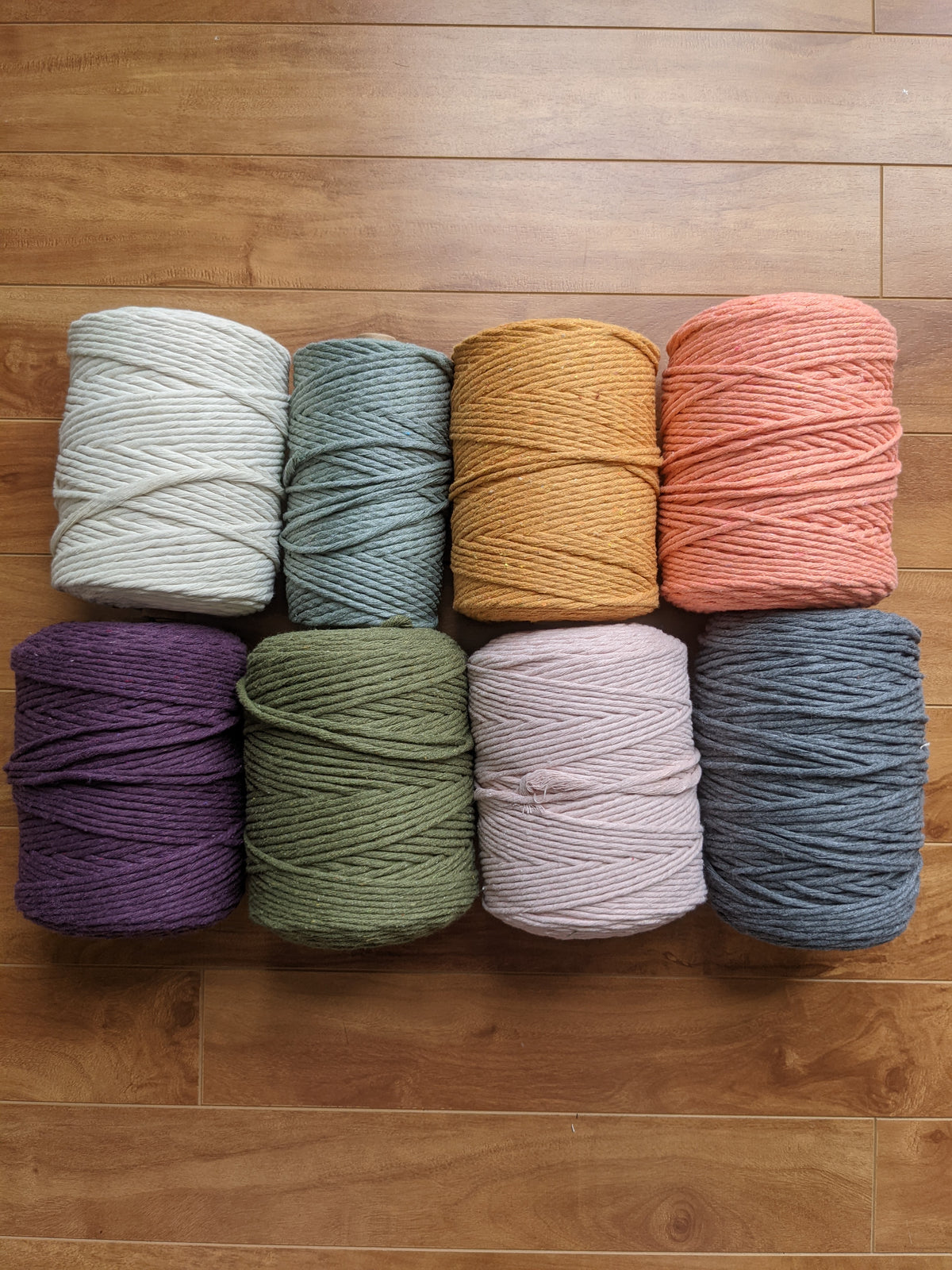 Macrame Coaster DIY Kit - Set of 4 String Theories Fiber Design