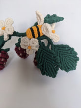 Load image into Gallery viewer, Macrame Strawberry Vine Sculpture
