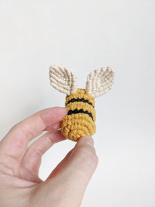 Macrame Honey Bee Sculpture