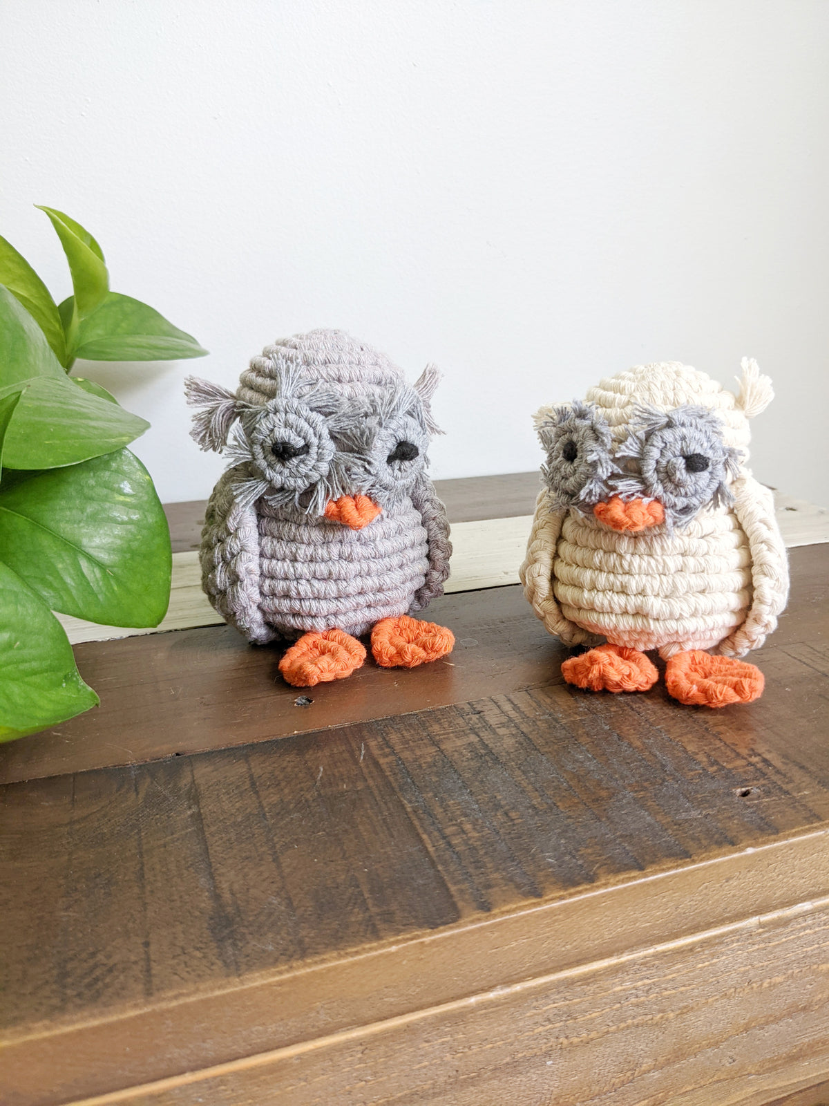 Macrame Owl Pattern (pattern only, not full kit) String Theories Fiber Design