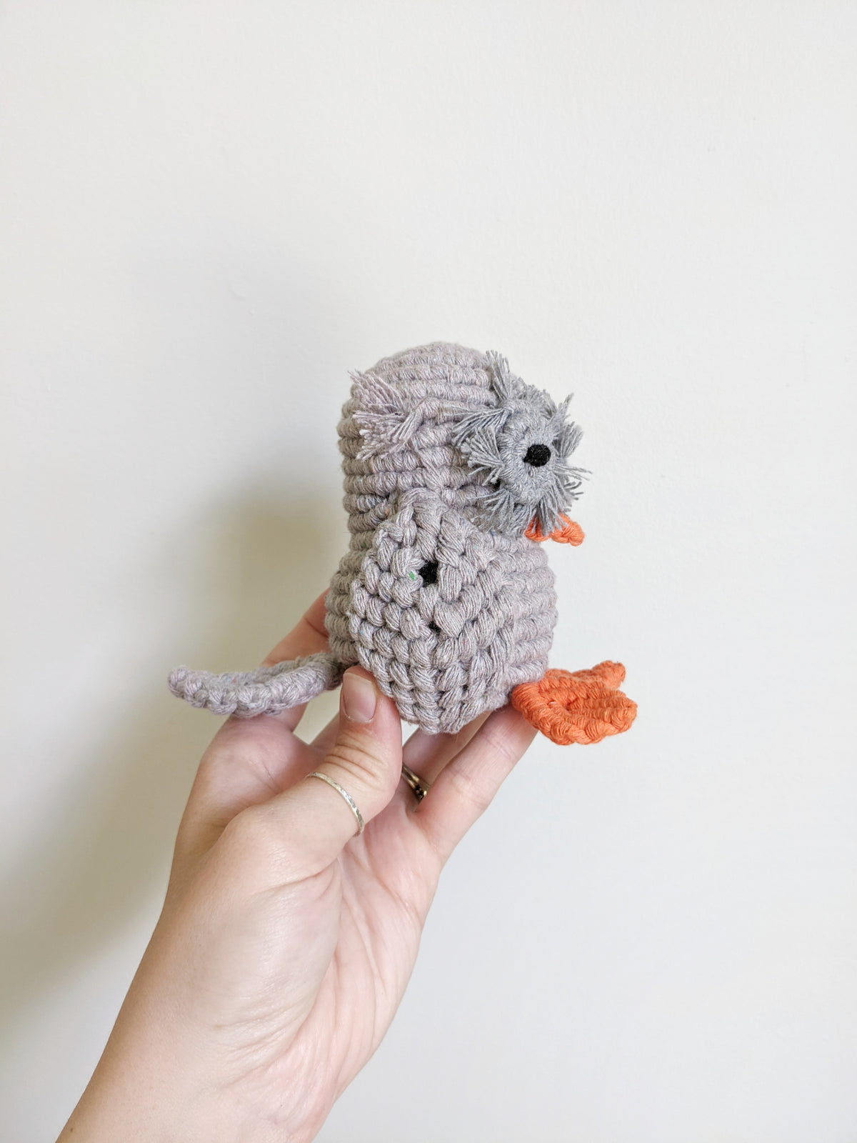 Macrame Owl Pattern (pattern only, not full kit) String Theories Fiber Design