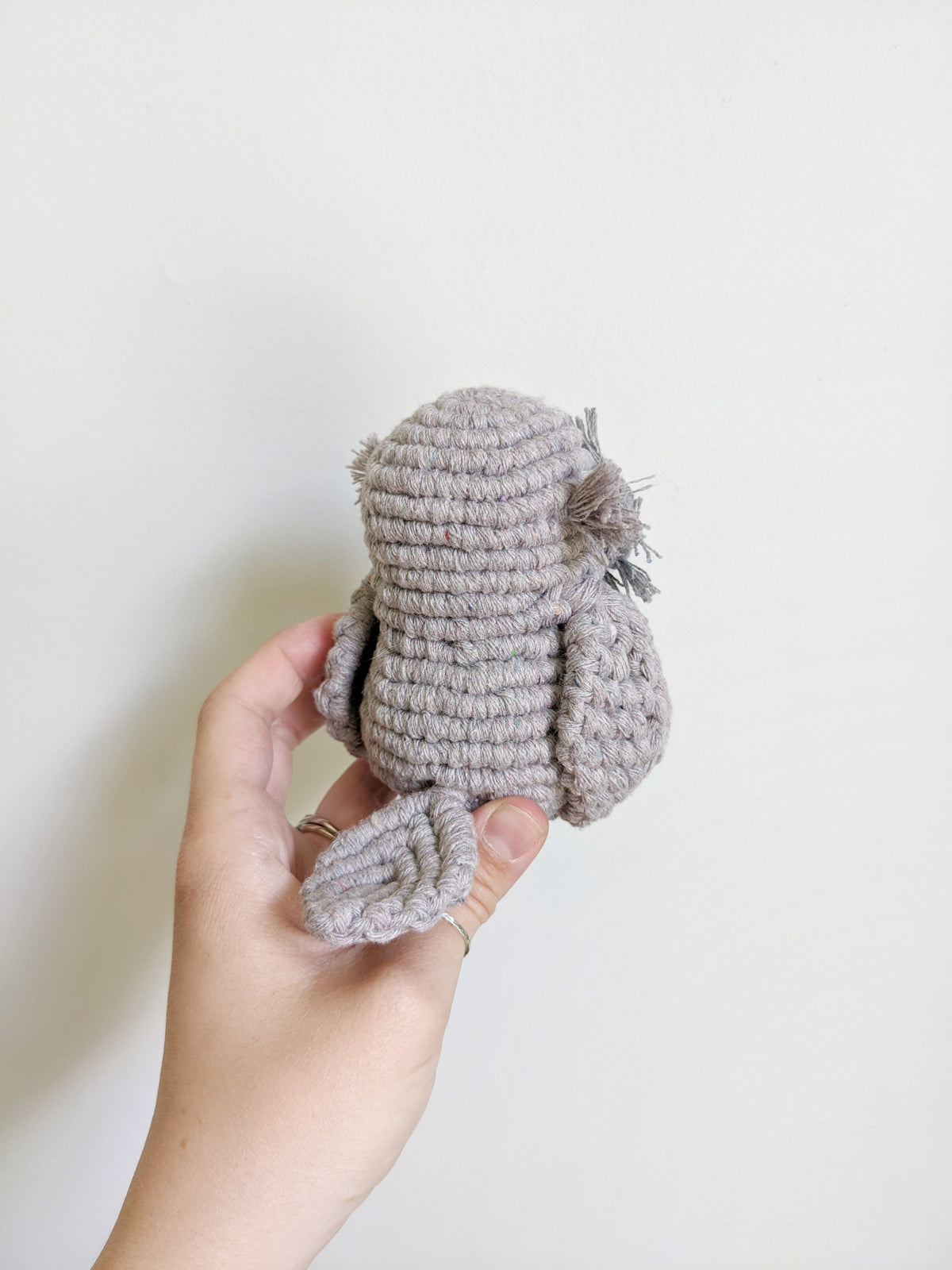 Macrame Owl Pattern (pattern only, not full kit) String Theories Fiber Design
