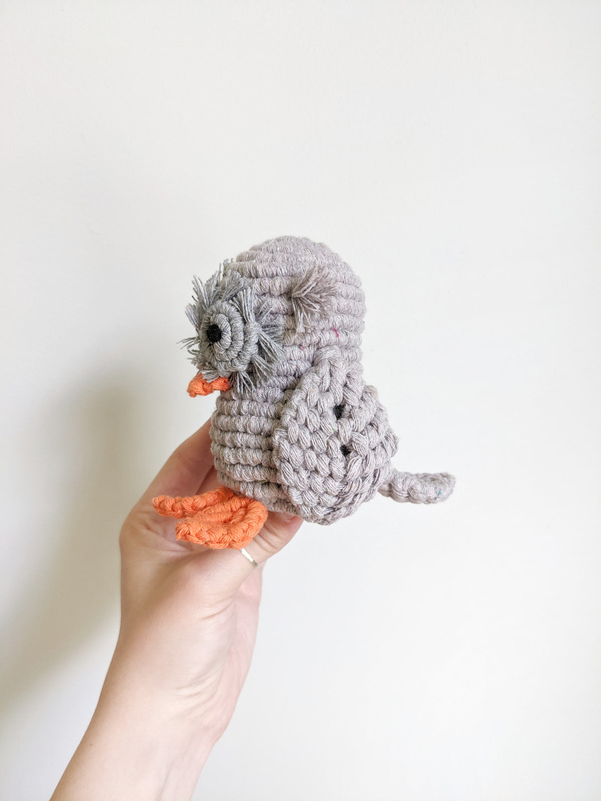 Macrame Owl Pattern (pattern only, not full kit) String Theories Fiber Design