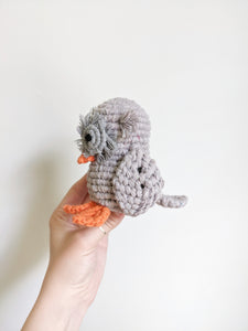 Macrame Owl Pattern (pattern only, not full kit) String Theories Fiber Design