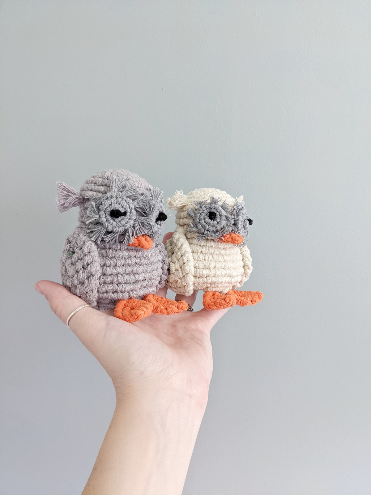 Macrame Owl Pattern (pattern only, not full kit) String Theories Fiber Design