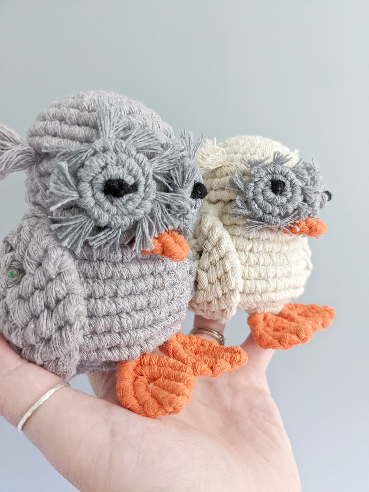 Macrame Owl Pattern (pattern only, not full kit) String Theories Fiber Design