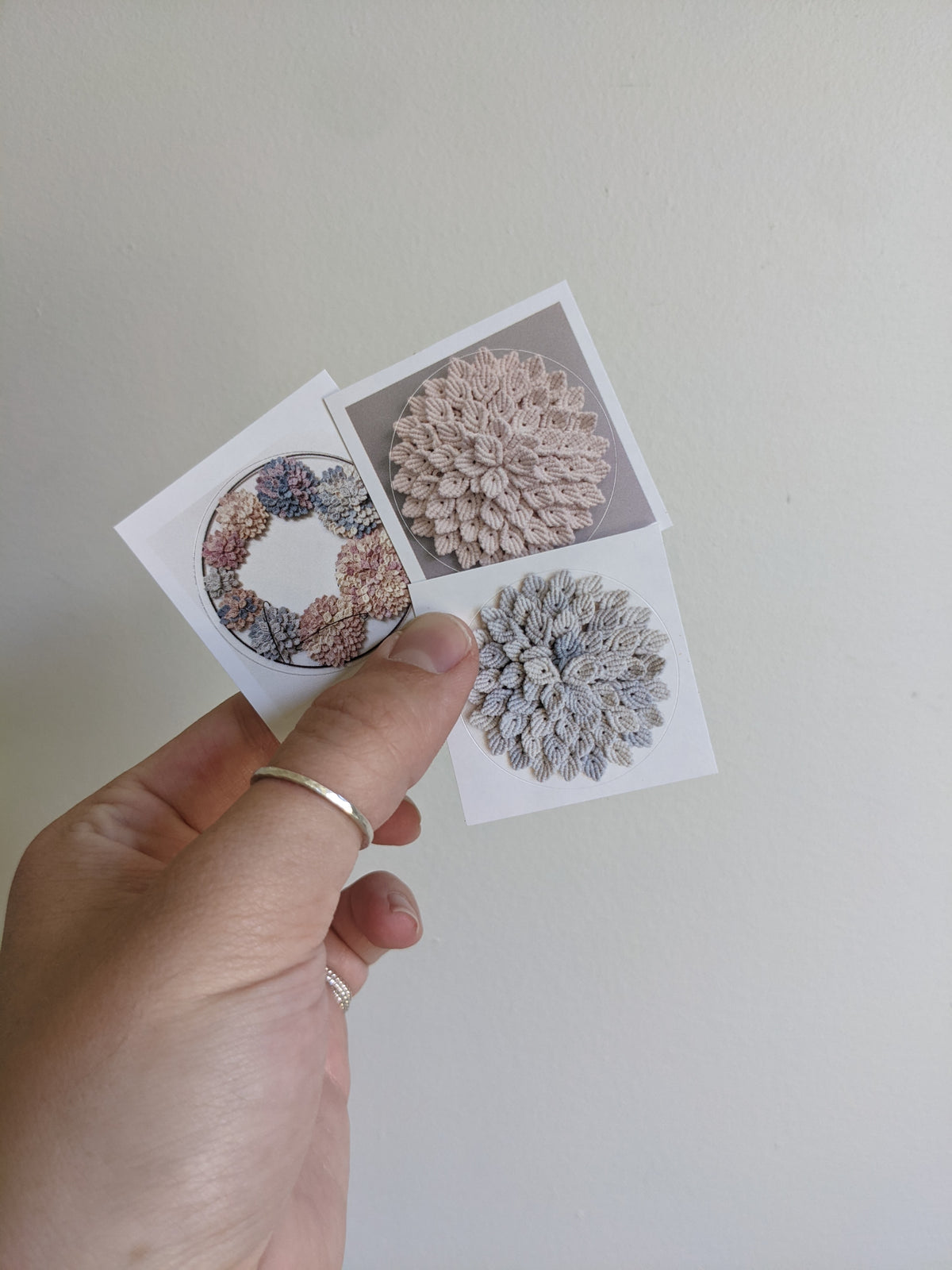 String Theories Hydrangea Stickers String Theories Fiber Design