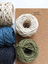 Load image into Gallery viewer, Macrame Materials Kit - for Domestika Course! String Theories Fiber Design

