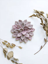 Load image into Gallery viewer, Macrame Hydrangea - Pink
