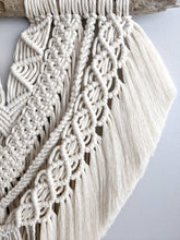 Load image into Gallery viewer, Macrame Wall Hanging String Theories Fiber Design
