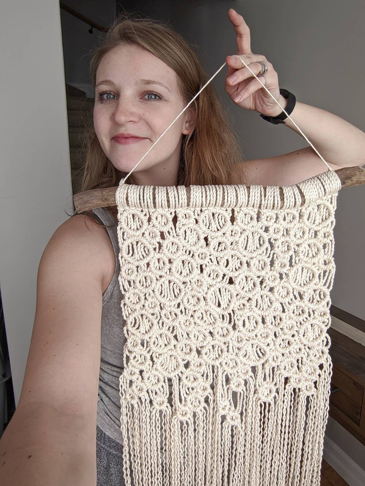 Macrame Bubbles Wall Hanging String Theories Fiber Design